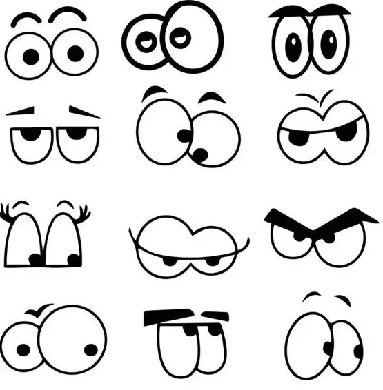  نقاشی چشم فانتزی