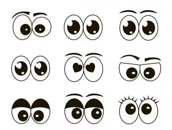  نقاشی چشم فانتزی