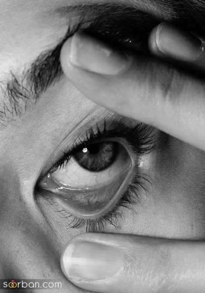  نقاشی چشم پسر