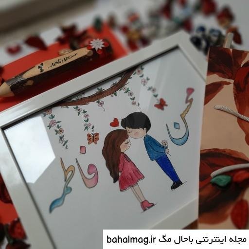 نقاشی عاشقانه آسان