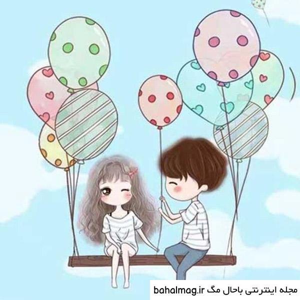 نقاشی عاشقانه آسان