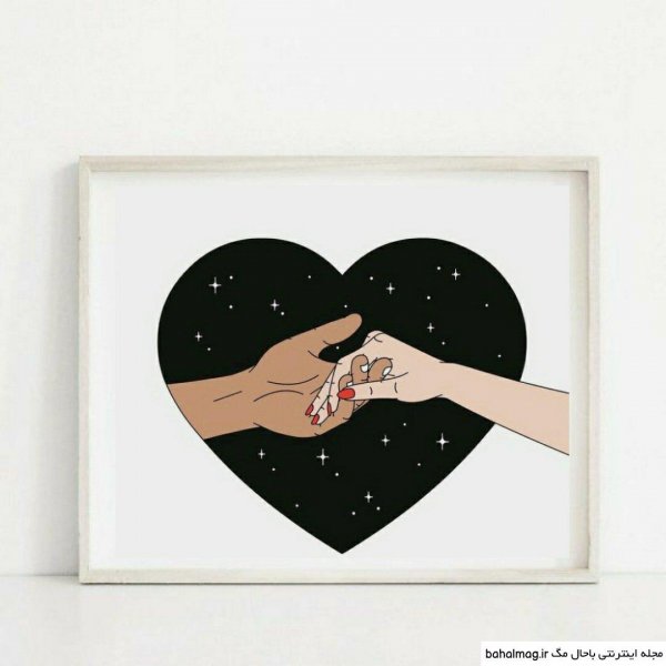 نقاشی عاشقانه آسان