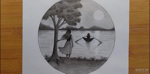  نقاشی عاشقانه غمگین