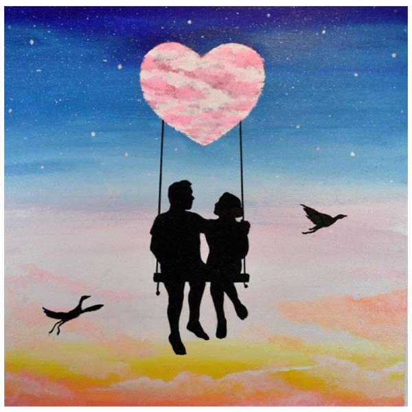  نقاشی عاشقانه و رومانتیک برای ولنتاین