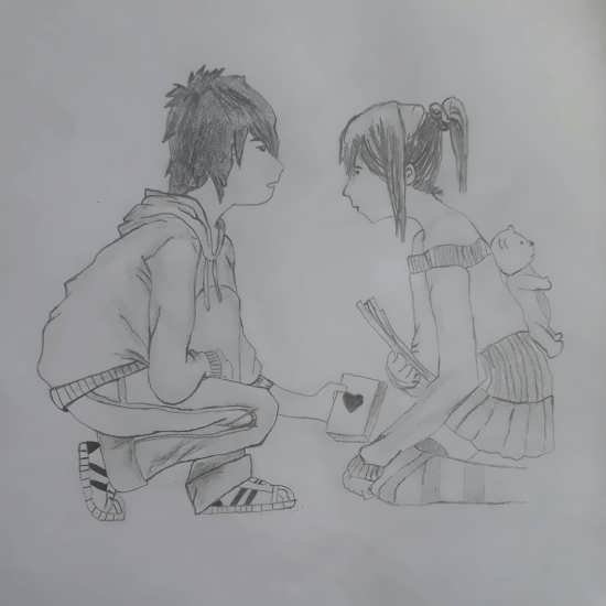 نقاشی عاشقانه خفن