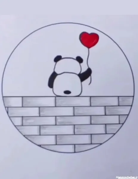  نقاشی قلب شکسته سه بعدی