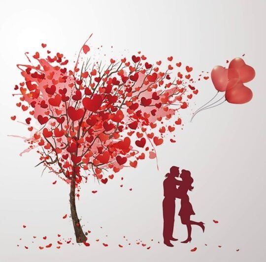  نقاشی ولنتاین عاشقانه و قلبی جدید 2026