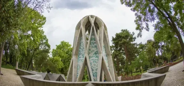  عکس آرامگاه خیام نیشابوری