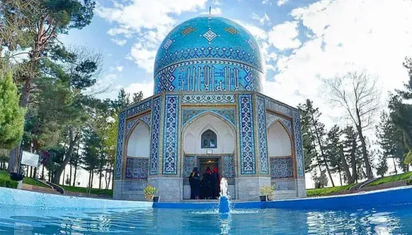  عکس آرامگاه خیام نیشابوری