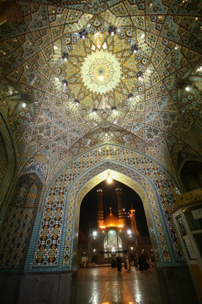  عکس حرم حضرت معصومه برای استوری