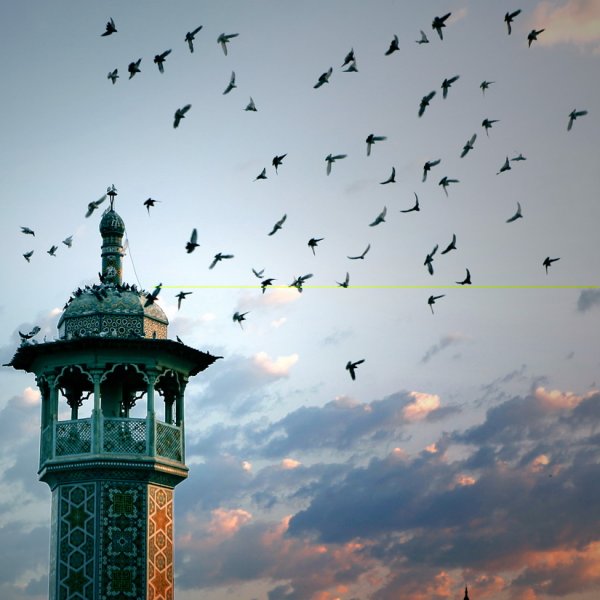  عکس حرم حضرت معصومه برای استوری