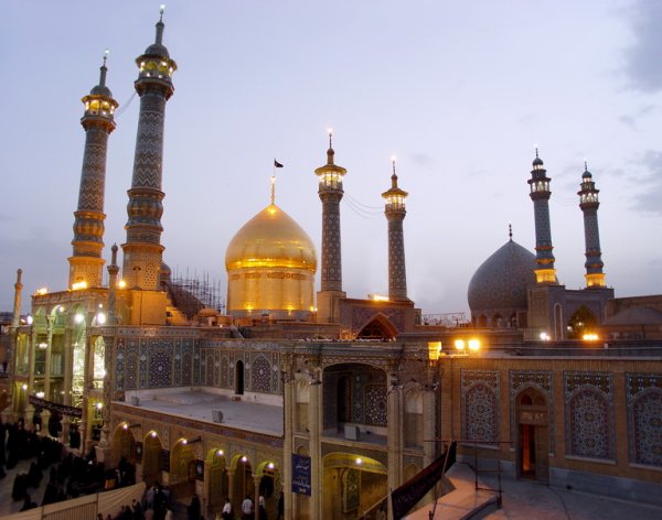  عکس حرم حضرت معصومه برای استوری