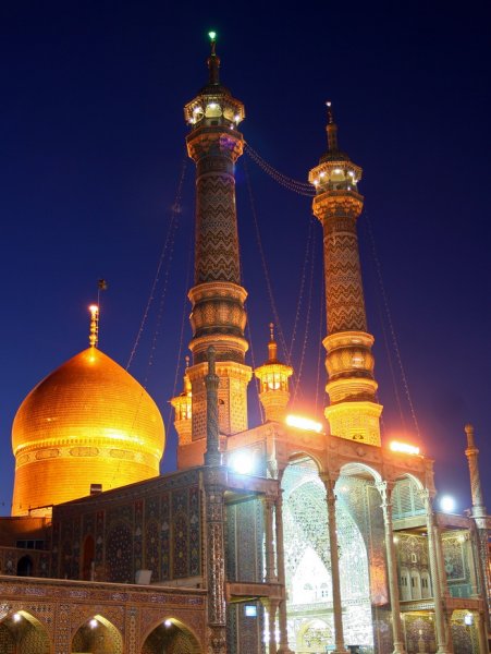  عکس حرم حضرت معصومه برای استوری