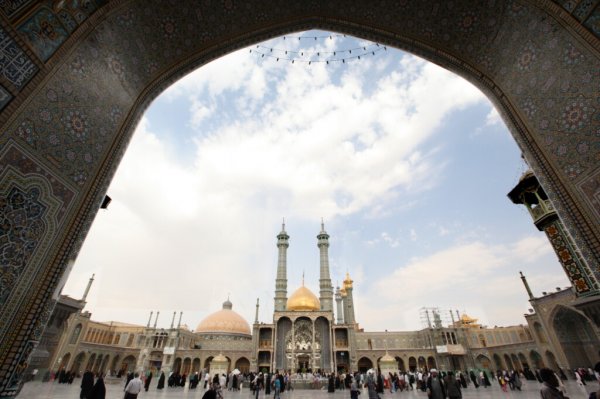  عکس حرم حضرت معصومه برای استوری