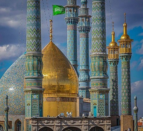 عکس حرم حضرت معصومه برای استوری