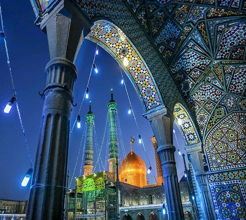 عکس حرم حضرت معصومه برای استوری