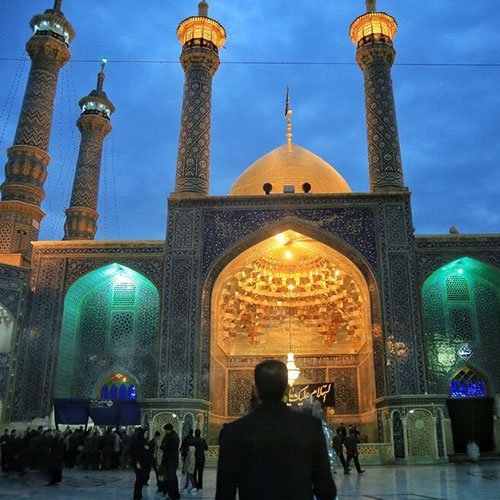 عکس حرم حضرت معصومه برای استوری