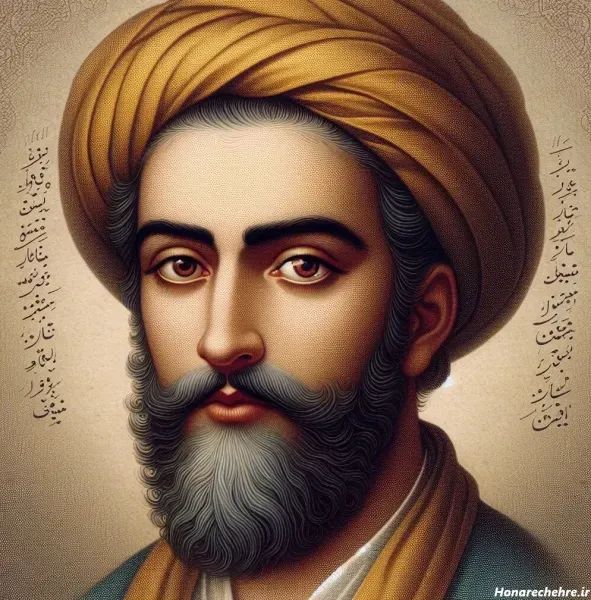 عکس سعدی نقاشی