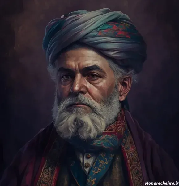  عکس سعدی نقاشی