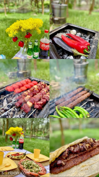  عکس سیزده بدر در طبیعت