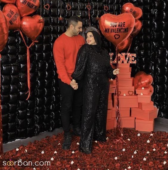  عکس ولنتاین دختر و پسر جدید