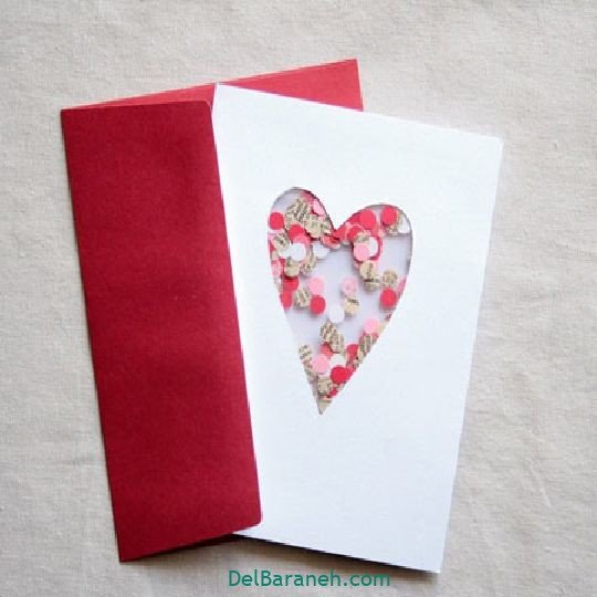  عکس کارت پستال تبریک ولنتاین