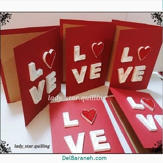  عکس کارت پستال تبریک ولنتاین