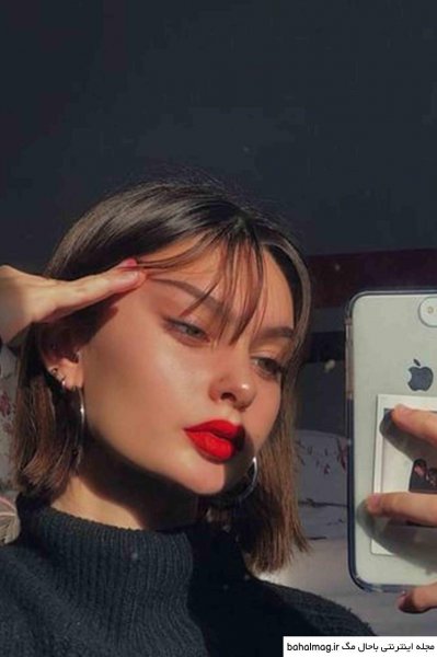  عکس سلفی دختر تو خونه