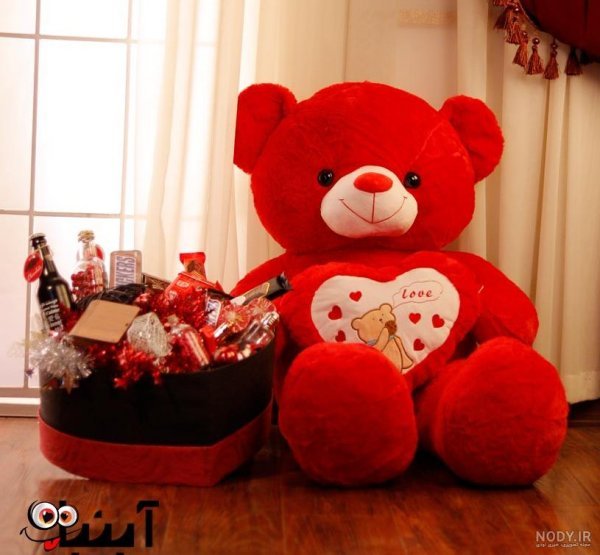  عکس خرس ولنتاین بزرگ
