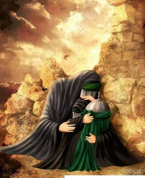 عکس حضرت زینب و رقیه