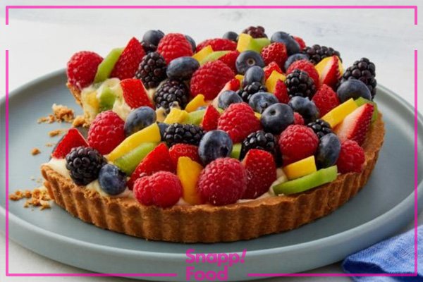  عکس دسر تارت میوه ای خوشمزه
