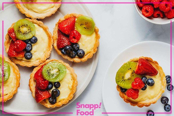  عکس دسر تارت میوه ای خوشمزه