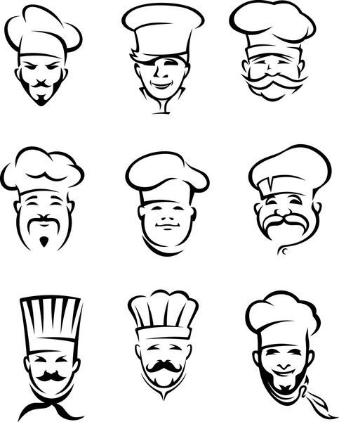  عکس سرآشپز کارتونی