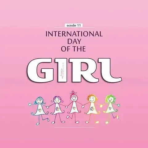 عکس روز جهانی دختر برای استوری