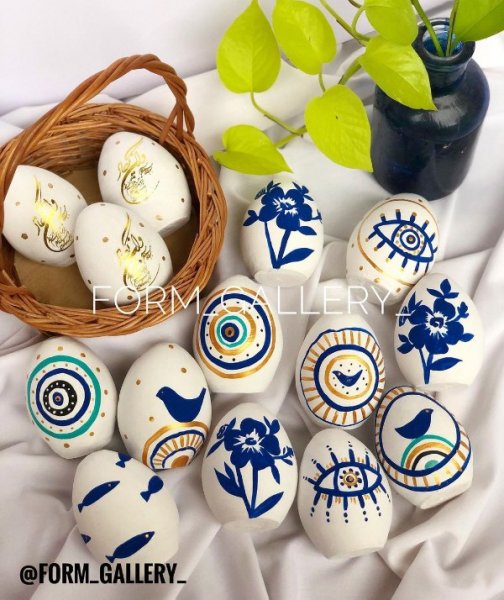  عکس تخم مرغ رنگی برای عید نوروز جدید