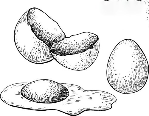 نقاشی روی تخم مرغ با ماژیک