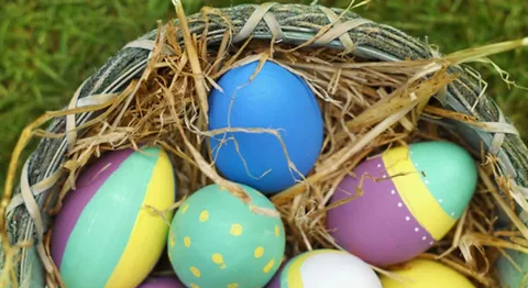  ایده تزیین تخم مرغ رنگی برای عید نوروز