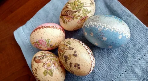  ایده تزیین تخم مرغ رنگی برای عید نوروز