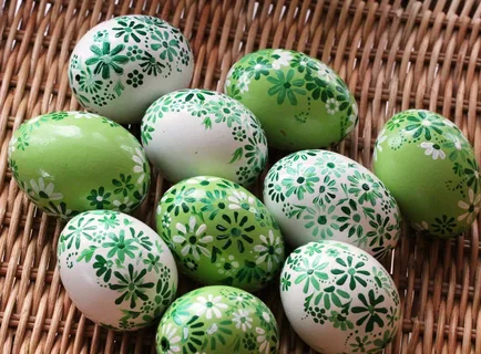  ایده تزیین تخم مرغ رنگی برای عید نوروز