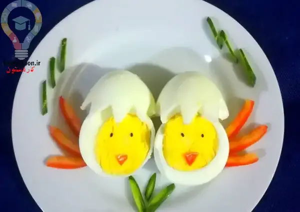  عکس تزیین تخم مرغ برای مدرسه