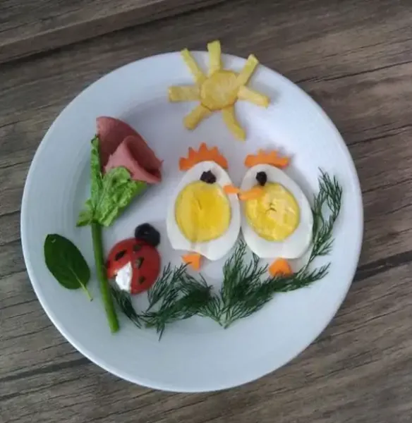  عکس تزیین تخم مرغ برای مدرسه