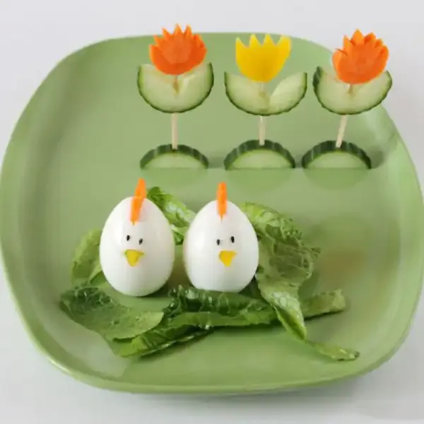  عکس تزیین تخم مرغ برای مدرسه