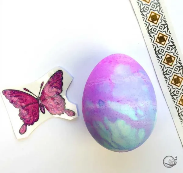  ایده تزیین تخم مرغ رنگی برای سفره هفت سین 1405