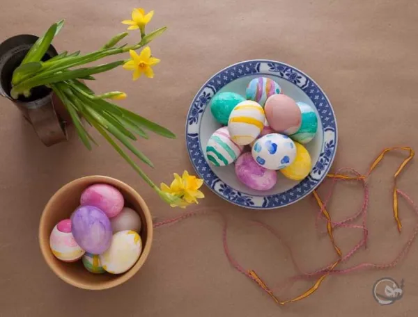  ایده تزیین تخم مرغ رنگی برای سفره هفت سین 1405