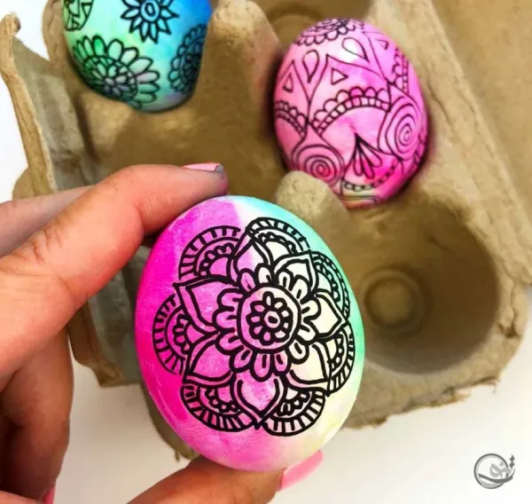  ایده تزیین تخم مرغ رنگی برای سفره هفت سین 1405