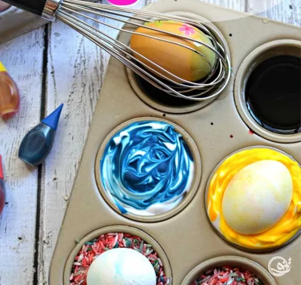  ایده تزیین تخم مرغ رنگی برای سفره هفت سین 1405