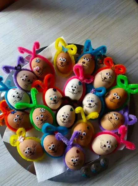 عکس تخم مرغ رنگی جدید