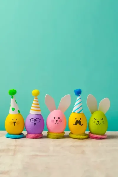  عکس تخم مرغ رنگی جدید