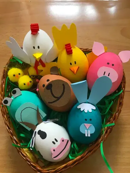  عکس تخم مرغ رنگی جدید