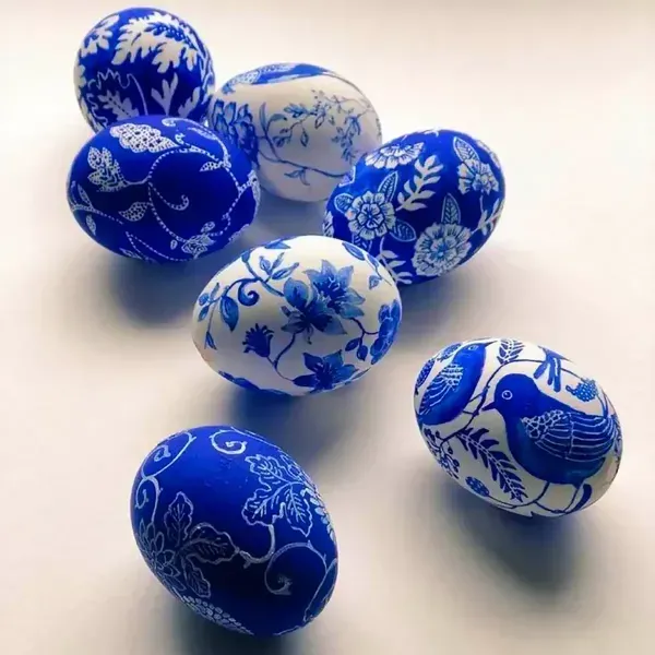 عکس تخم مرغ رنگی برای سفره هفت سین